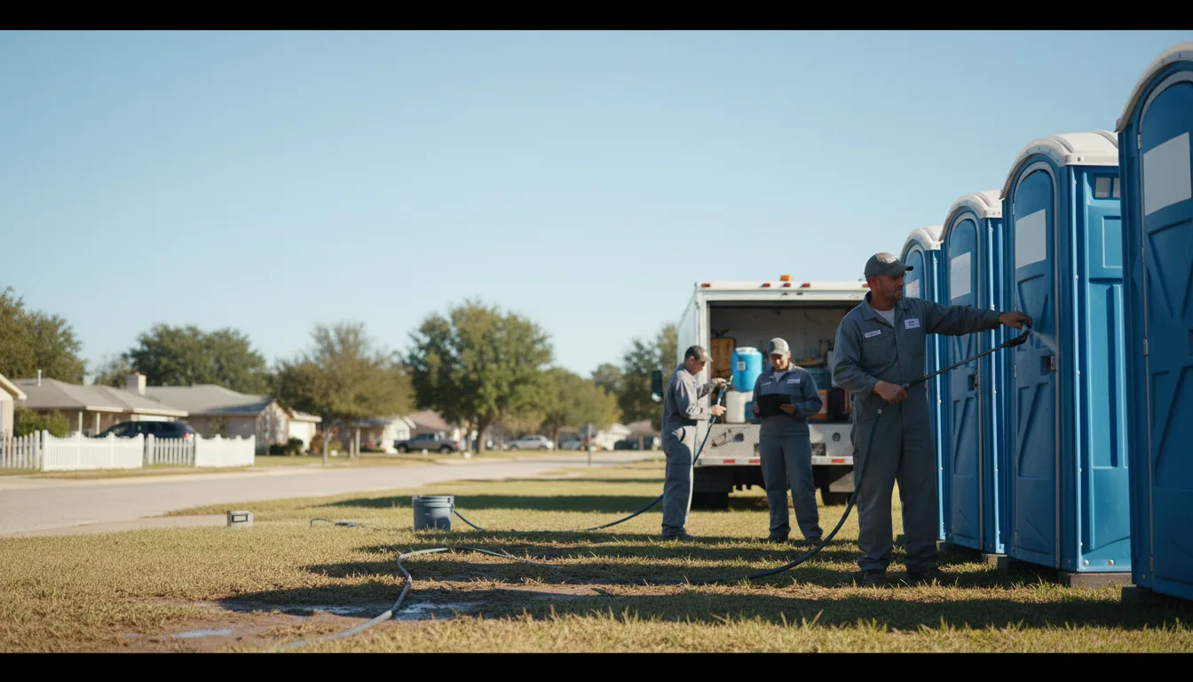 Long-Term Portable Toilet Rental in Hettick, IL near me
